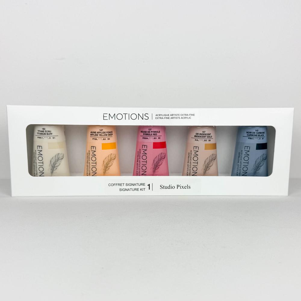 Coffret Signature EMOTIONS 1 - Studio Pixels