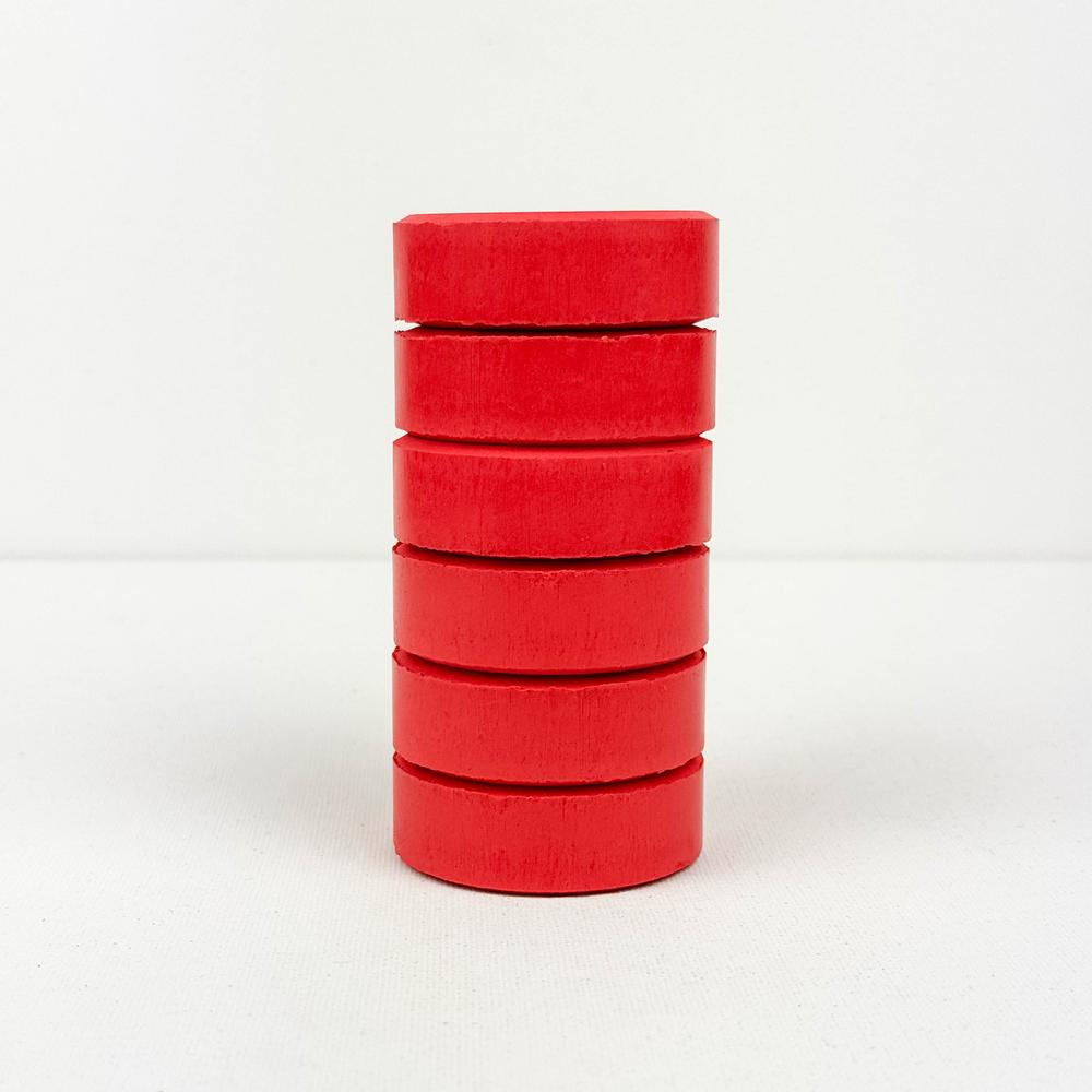 Tempera Paint Blocks - pack of 6 of same colour