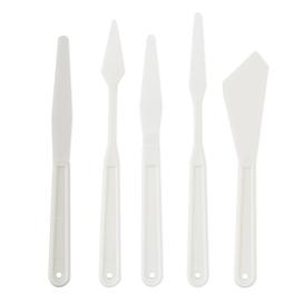 Ensemble couteau à peindre en plastique