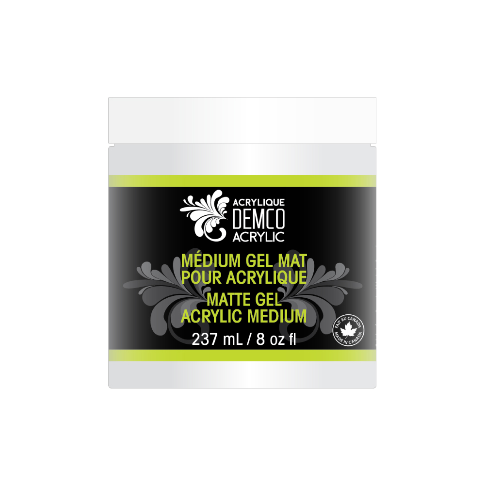 Matte gel medium Painting mediums & auxiliaries Demco