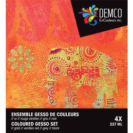 Ensemble gesso de couleurs