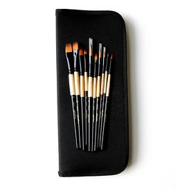 Étui incluant 10 pinceaux assortis série 420
