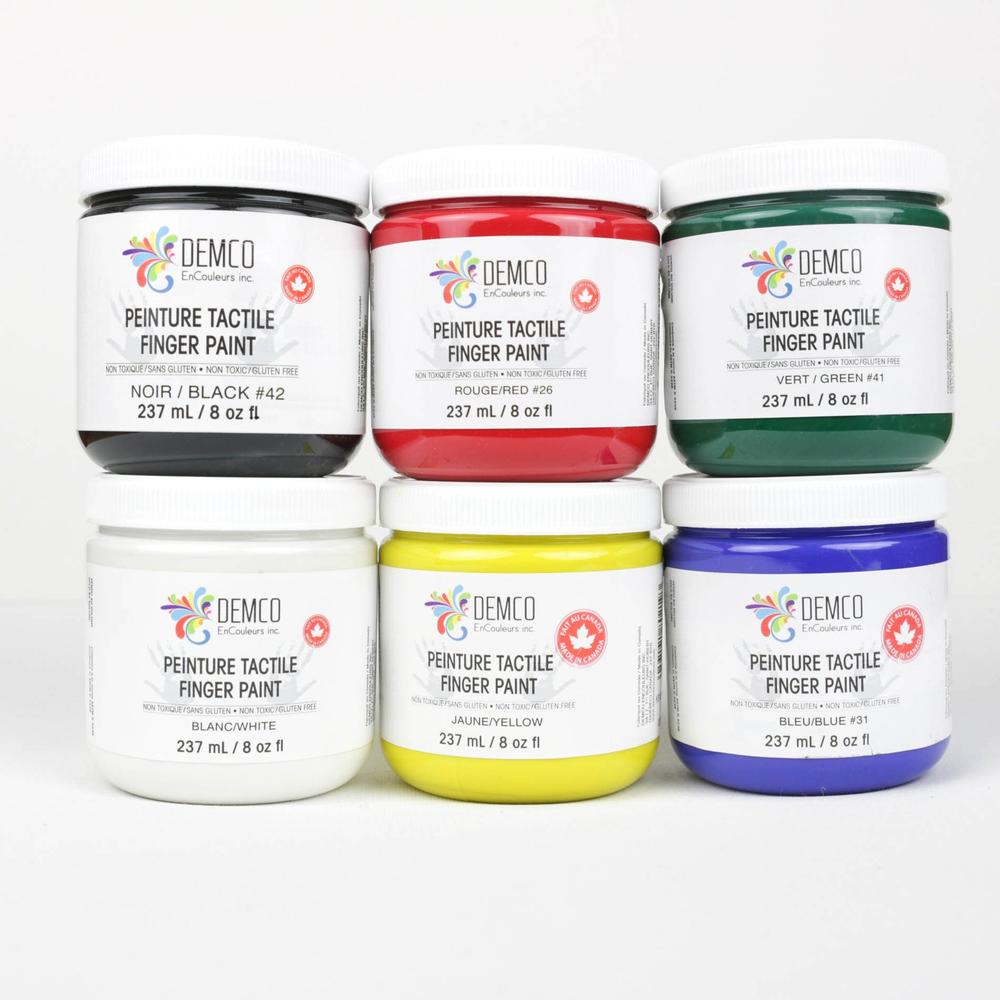 FINGERPAINT SET 6X237ML