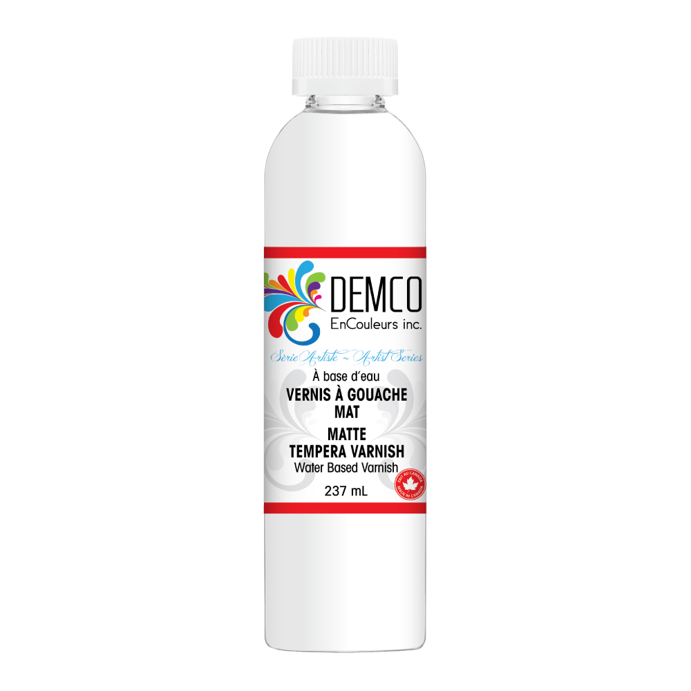 Matte Tempera Varnish Painting mediums & auxiliaries Demco