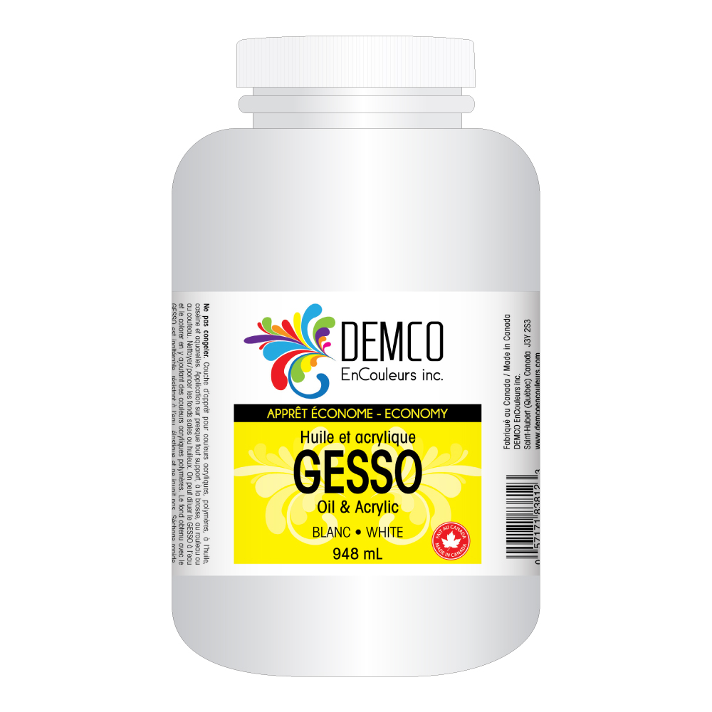 Economy Gesso - Painting mediums & auxiliaries | Demco